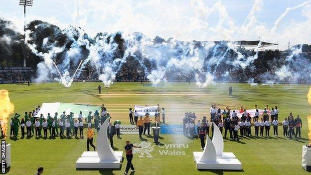 Swalec Stadium hosting the ICC Champions Trophy