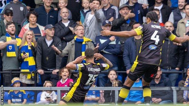 Craig Eastmond celebrates