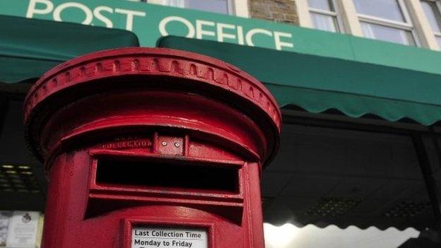 A Post Office and pillar box