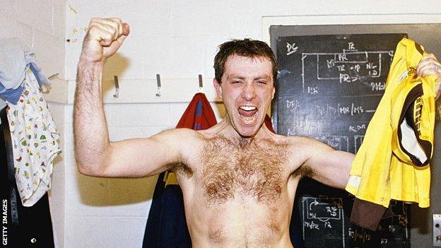 Sutton United assistant boss Mickey Stephens during his playing days