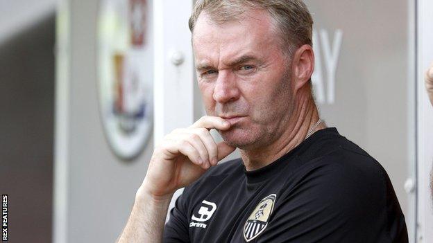 Notts County boss John Sheridan