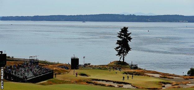 Chambers Bay near Seattle