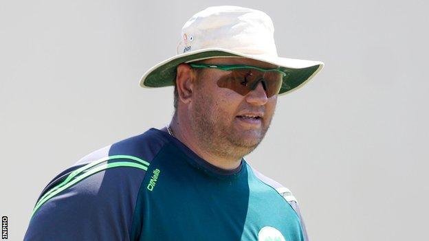 Aaron Hamilton led Ireland to two ICC Women's T20 World Cups