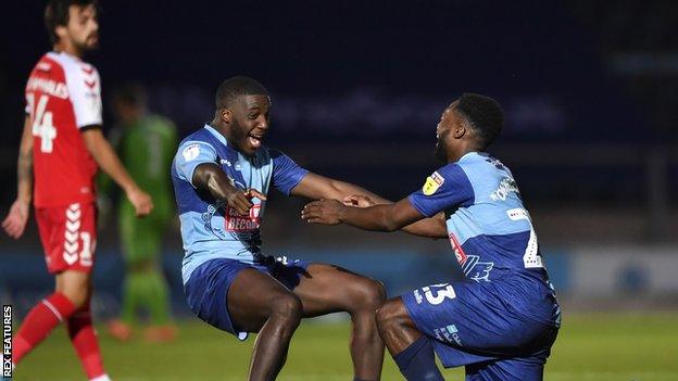 Wycombe celebrate