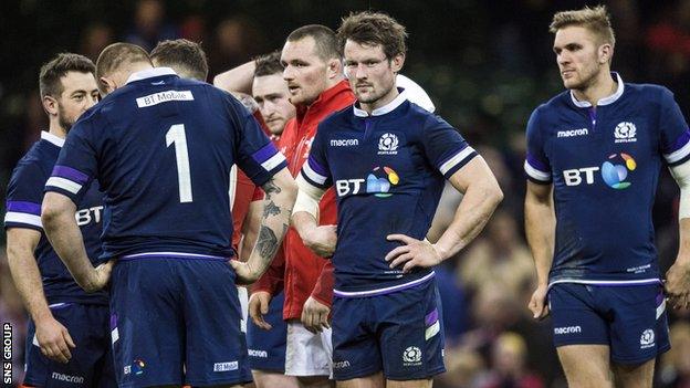 Scotland were hammered by Wales in the opening match of the Six Nations