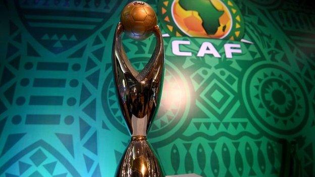 Caf Champions League trophy