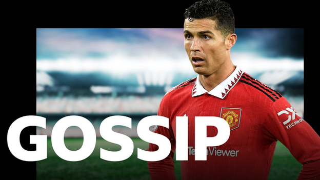 Cristiano Ronaldo gossip graphic
