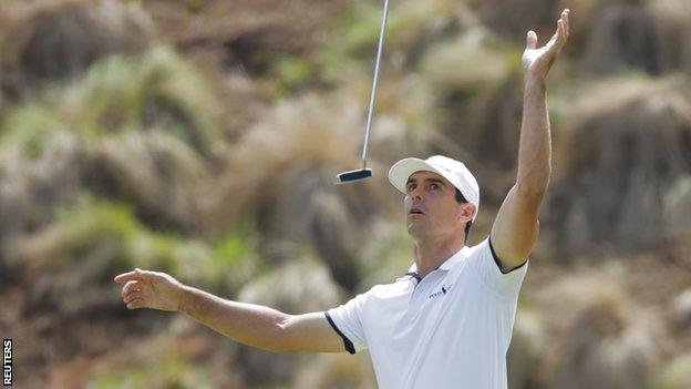 Billy Horschel in the final of the WGC Matchplay