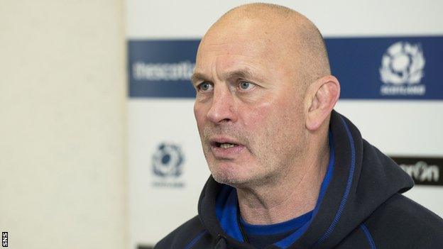 Scotland coach Vern Cotter