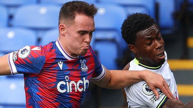 Kofi Balmer has started his Crystal Palace career with the Premier League club's U23 side