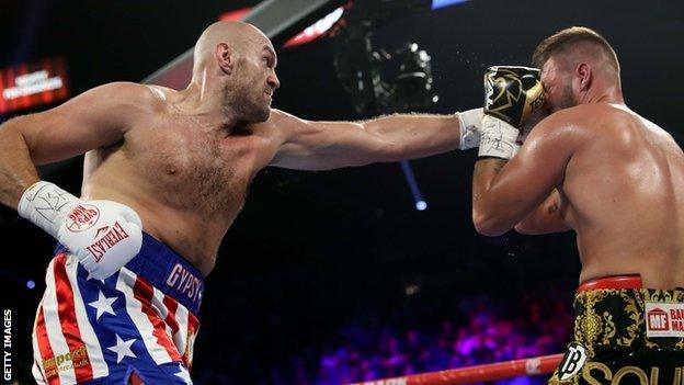 Tyson Fury dominated Tom Schwarz