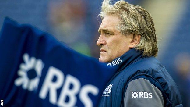 Former Scotland head coach Scott Johnson