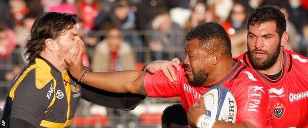 Steffon Armitage was a powerful presence in the loose for Toulon