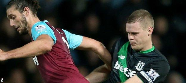 Stoke City defender Ryan Shawcross