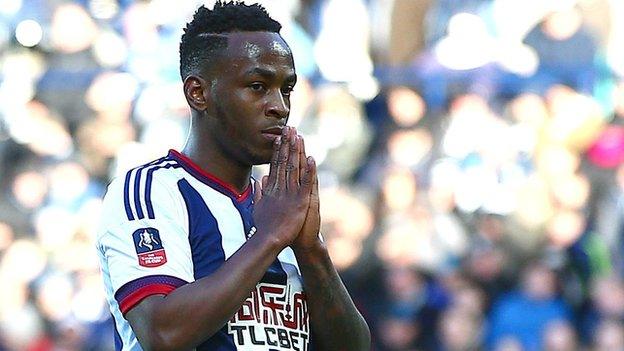 West Brom striker Saido Berahino