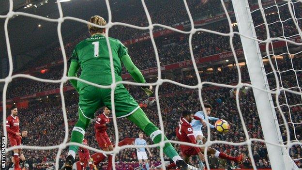 Leroy Sane scores for Manchester City