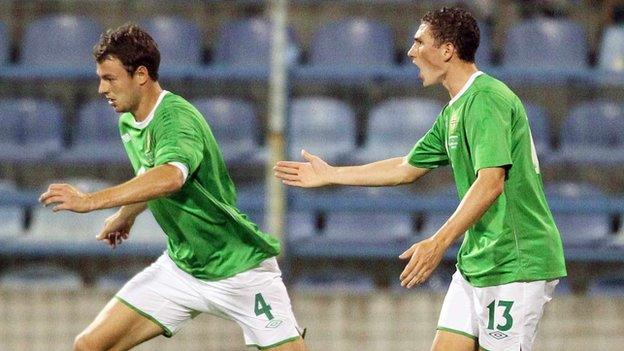 Jonny Evans and Corry Evans