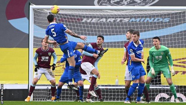 Lewis Dunk scores for Brighton