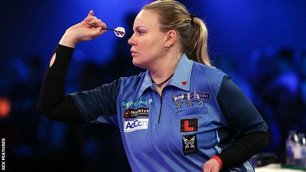 Anastasia Dobromyslova in action at the Lakeside