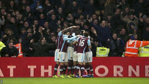 West Ham celebrate