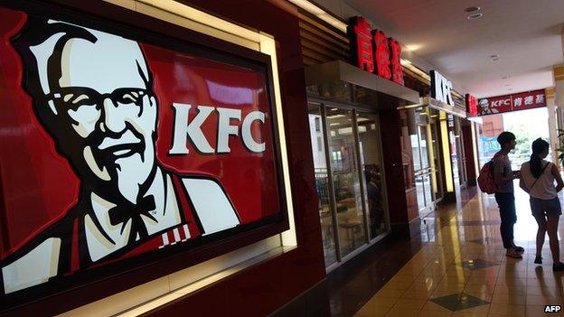 KFC restaurant in China