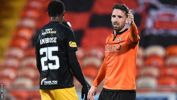 Dundee United will be without nine unnamed players, and their entire coaching staff for the trip to Livingston