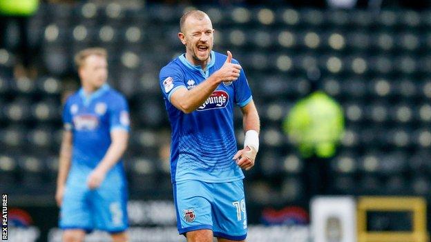 Luke Summerfield joined Grimsby Town in July 2016 on a free transfer