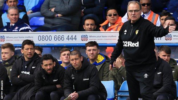 Leeds United manager Marcelo Bielsa