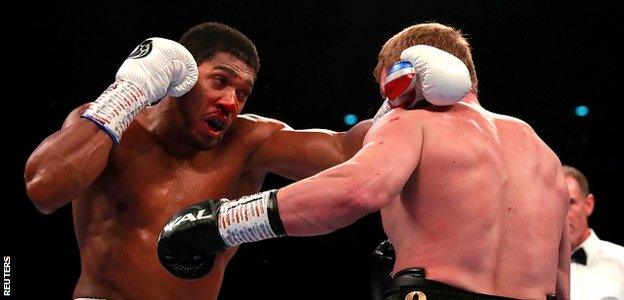 Povetkin tested Joshua early on