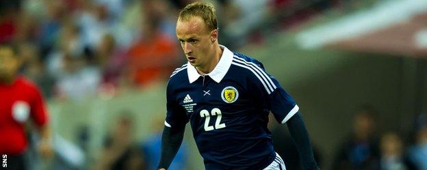 Griffiths has won six caps for Scotland