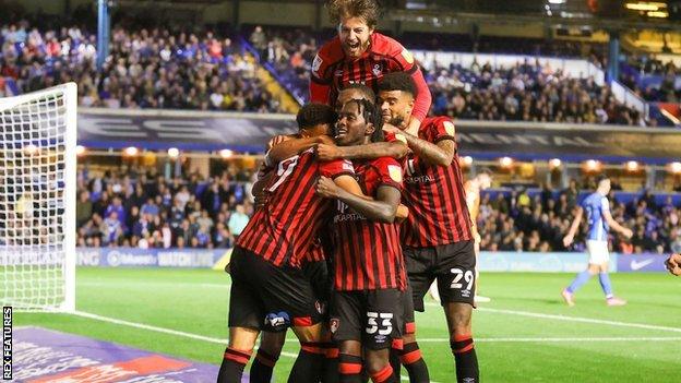 Dominic Solanke scored on the break as Bournemouth won away from home for the second time in five days