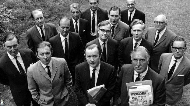 BBC team for the 1968 Mexico Olympics