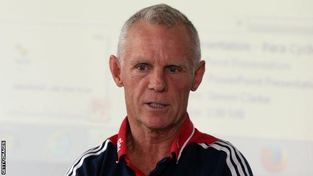 Former British Cycling technical director Shane Sutton