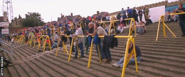 Football terrace