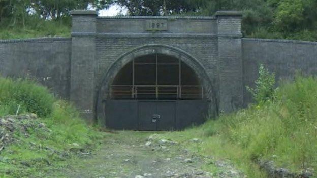 Tunnel entrance