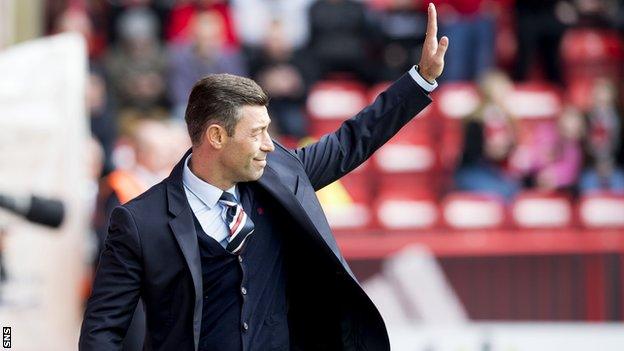 Rangers manager Pedro Caixinha