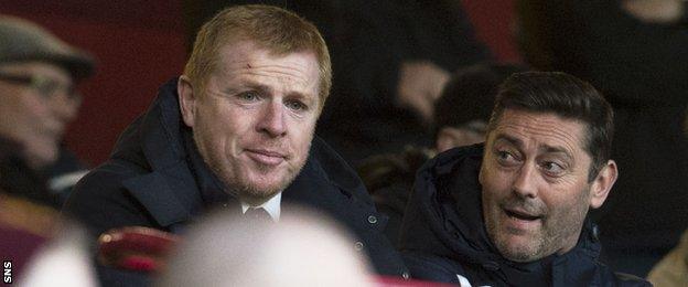 Neil Lennon at Fir Park