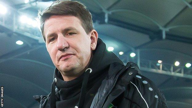 Daniel Stendel's only previous managerial experience was with Hannover 96