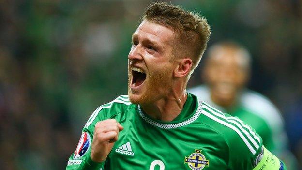 Steven Davis has scored 12 international goals in a distinguished NI career