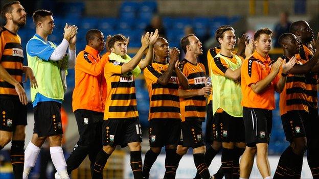 Barnet players