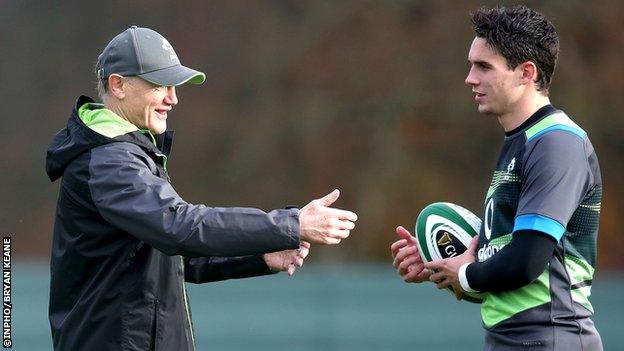 New Zealand-born Carbery has made just one start from his five Test caps to date