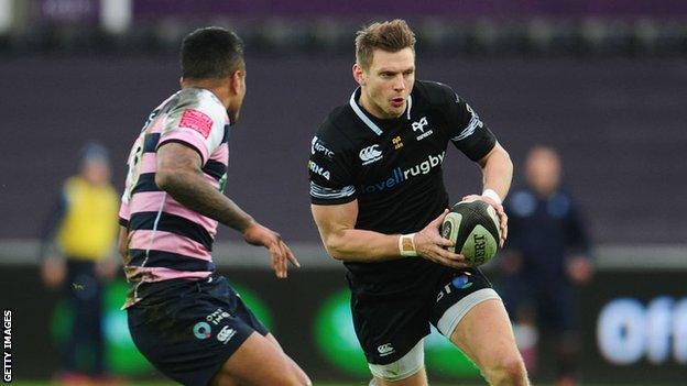 Dan Biggar for Ospreys