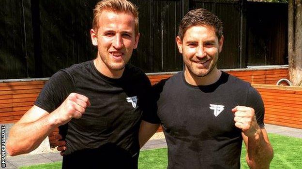 Harry Kane and Frank Buglioni