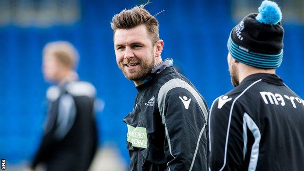 Glasgow Warriors captain Ryan Wilson