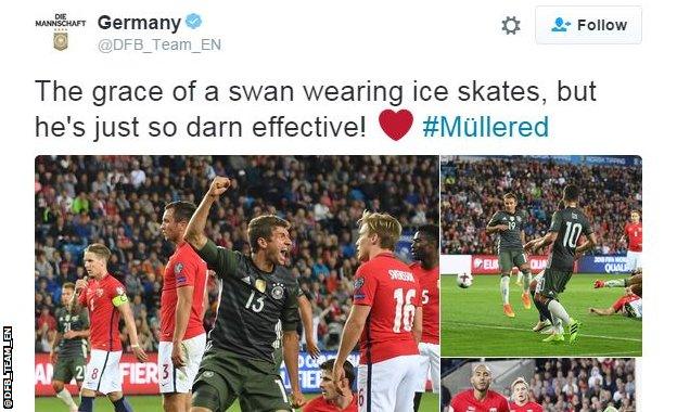 Germany tweet