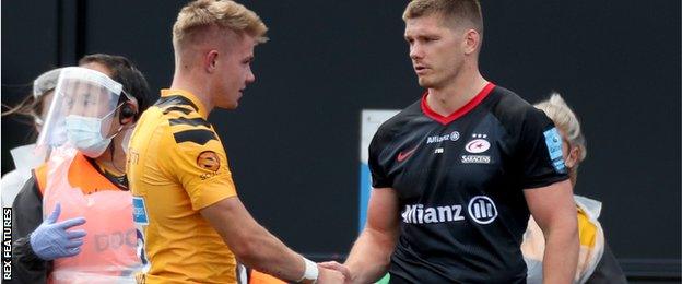 Owen Farrell apologies to Wasps' Charlie Atkinson