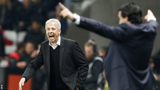 Nice boss Lucien Favre