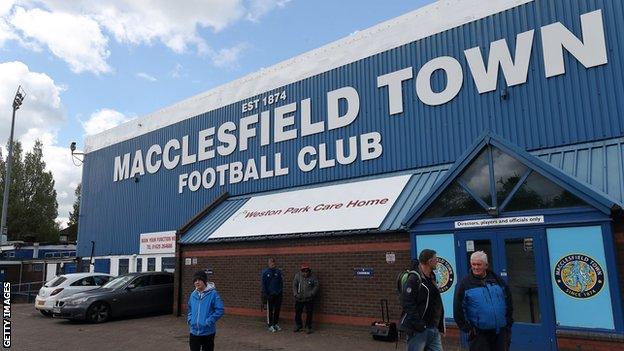 Macclesfield Town are 15th in League Two, having won five of their 16 league games this season