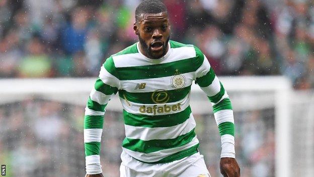 Celtic midfielder Olivier Ntcham