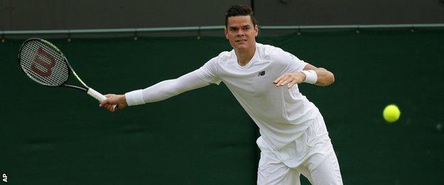 Canada's Milo Raonic